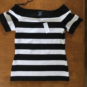 Ann Taylor Off the Shoulder Top - XS